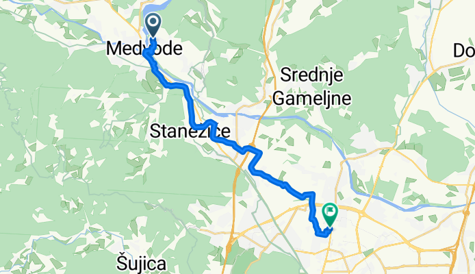 Verje 12k to Dunajska cesta