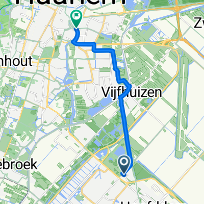 Louisahoeve, Hoofddorp naar Langebrug, Haarlem