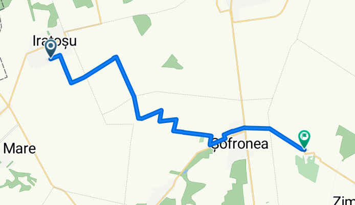 Strada Iratoșu, Iratosu to DJ790, Zimandu Nou