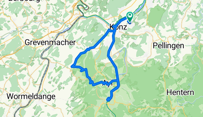 Rundtour Konz- Mannebach-Saarburg