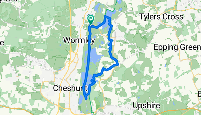 Mill Lane, Broxbourne to Old Nazeing Road, Broxbourne