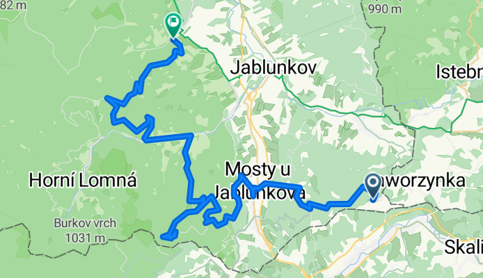 Hrčava, Hrčava do Košařiska, Košařiska