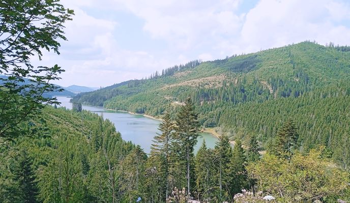 Foto 1 der Bikemap-Route "Vodná nádrž Nová Bystrica"