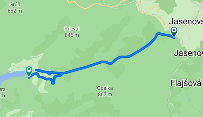 Vodná nádrž Nová Bystrica