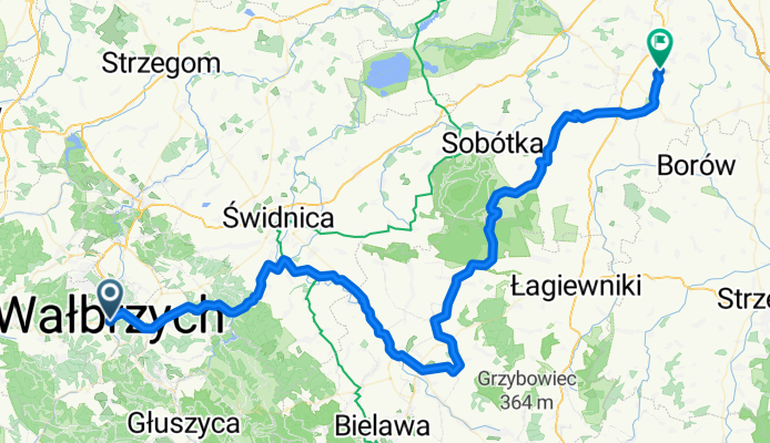 Wałbrzych - Kobierzyce