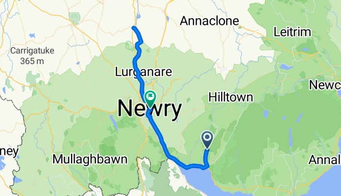 Drumreagh Road, Newry to Downshire Road, Newry