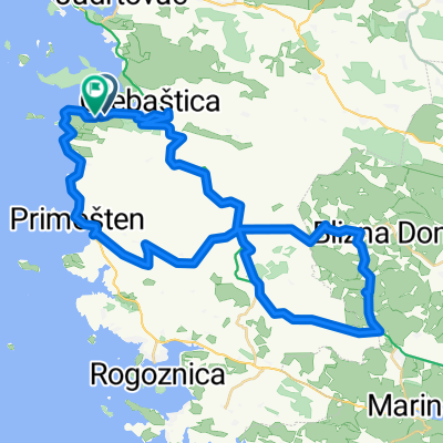 From Sibenik to Primošten