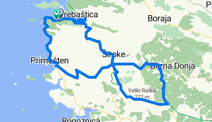 From Sibenik to Primošten