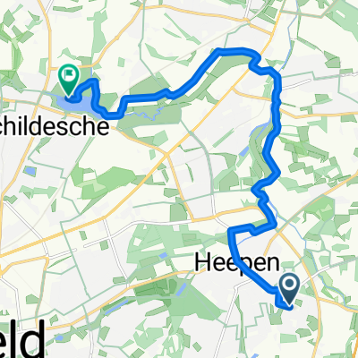 Lübrasser Weg, Bielefeld nach Loheide, Bielefeld