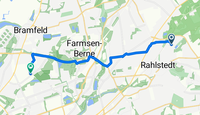 Geidelberg, Hamburg nach Haldesdorfer Straße, Hamburg
