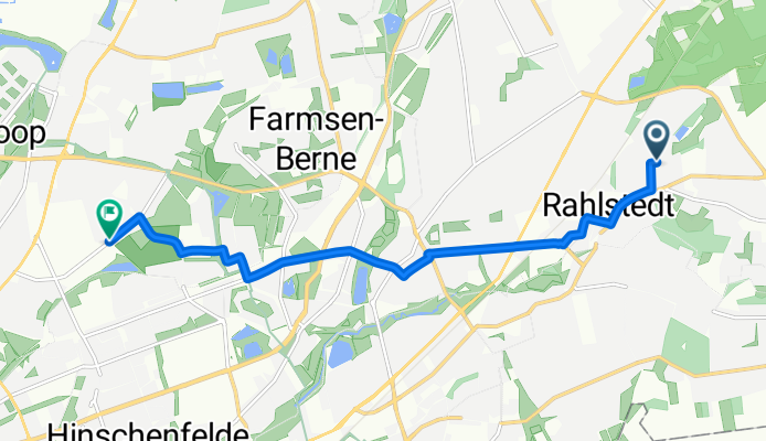 Geidelberg, Hamburg nach Haldesdorfer Straße, Hamburg