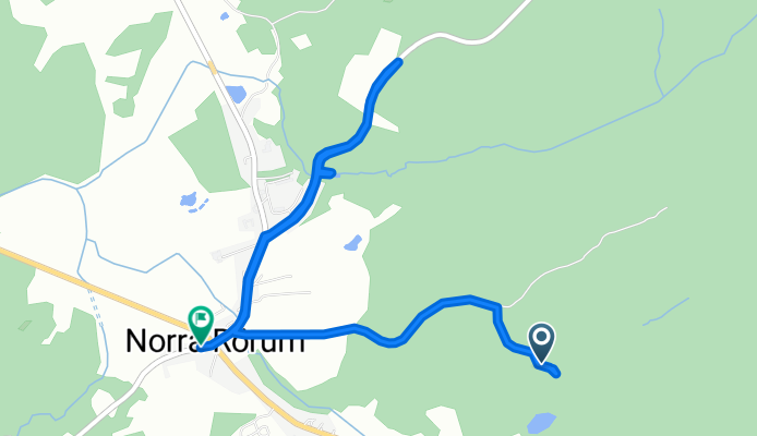 Väg Utan Namn to SMEDJEBACKEN