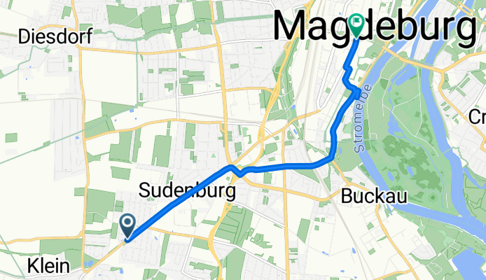 Harro-Schulze-Boysen-Straße, Magdeburg nach Breiter Weg, Magdeburg