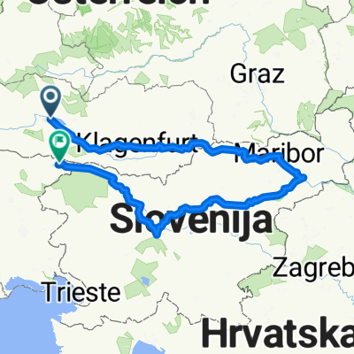 Lutherstraße, Spittal an der Drau nach Tarvisio, Tarvis