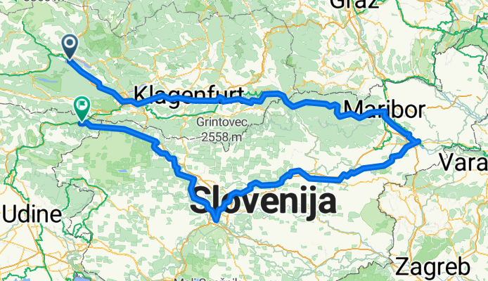 Lutherstraße, Spittal an der Drau nach Tarvisio, Tarvis