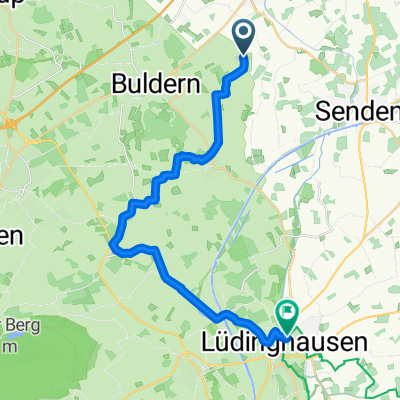 Dülmen nach Konrad-Adenauer-Straße, Lüdinghausen