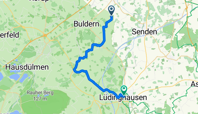 Dülmen nach Konrad-Adenauer-Straße, Lüdinghausen