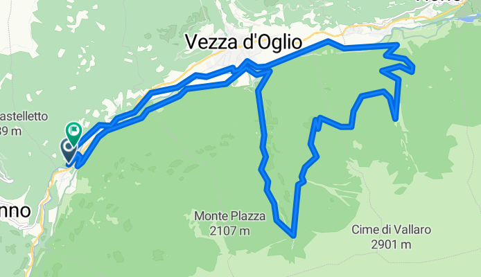Incudine- Val Paghera- Val Vallaro