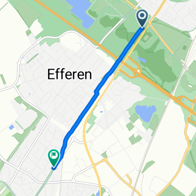 Militärringstraße to Luxemburger Straße 285-295