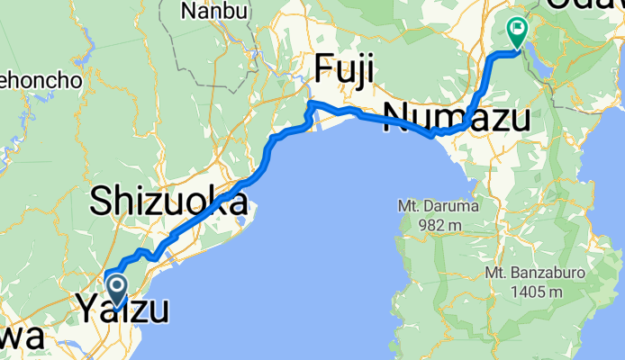 Yaizu - Hakone