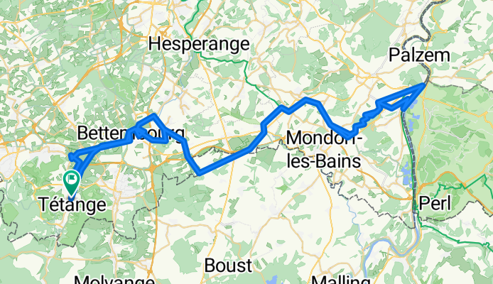 Rue des Martyrs, Tétange a Rue des Martyrs, Tétange