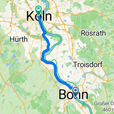 Rathenauufer, Bonn to Chargesheimerplatz, Cologne