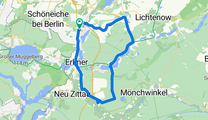 Lessingstraße, Rüdersdorf bei Berlin nach Lessingstraße, Rüdersdorf bei Berlin