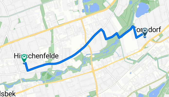 Stein-Hardenberg-Straße, Hamburg nach Holzmühlenstraße, Hamburg
