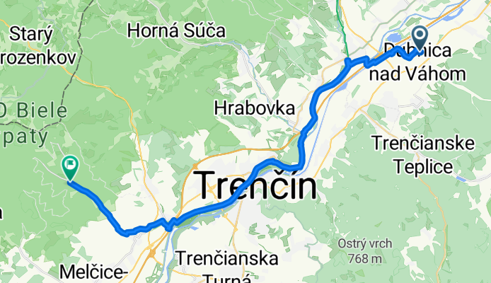 Trasa z Pod kaštiel'om