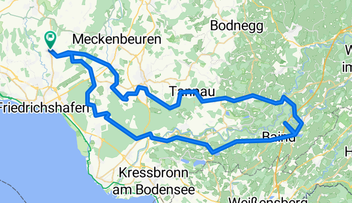 Sambethstraße, Friedrichshafen nach Sambethstraße, Friedrichshafen