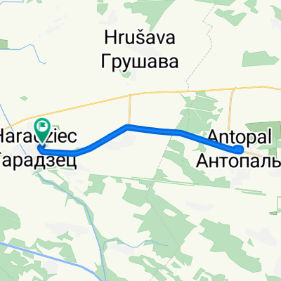 Осмоловичи - Городец, Городецкий до Осмоловичи - Городец, Городецкий