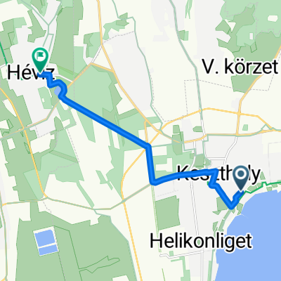 Route from Heviz