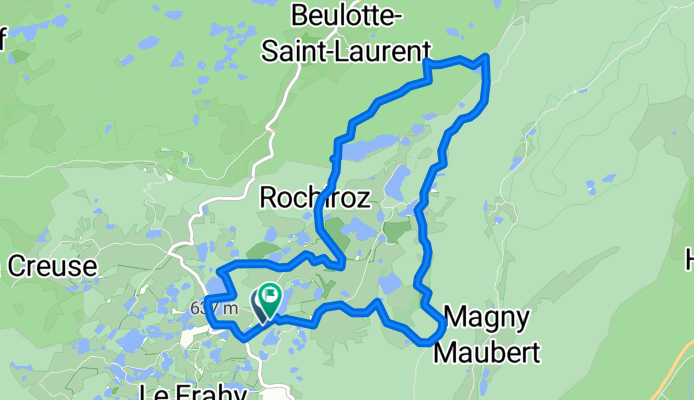 D 263, Servance-Miellin à D 263, Servance-Miellin