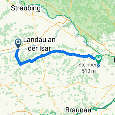 Dingolfing nach Marktplatz