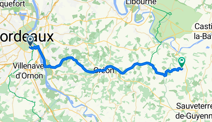 1-Bordeaux to Rauzan