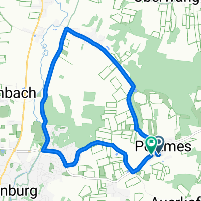 Kirchweg, Attenhofen nach St-Georg-Straße, Attenhofen