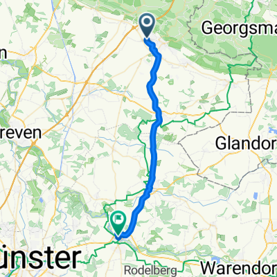 Sternenweg, Lengerich nach Westbeverner Straße, Telgte