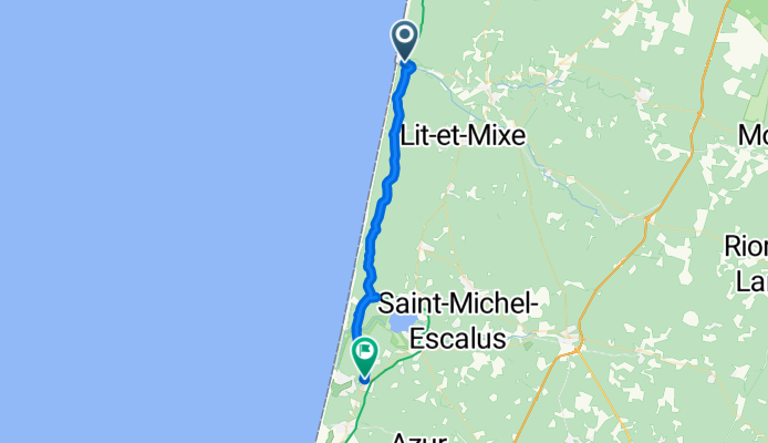 Contis les Bains, Saint-Julien-en-Born a Rue du Grand Biron, Moliets-et-Maa