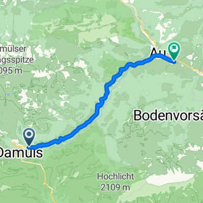 Faschina Straße nach Neugrund