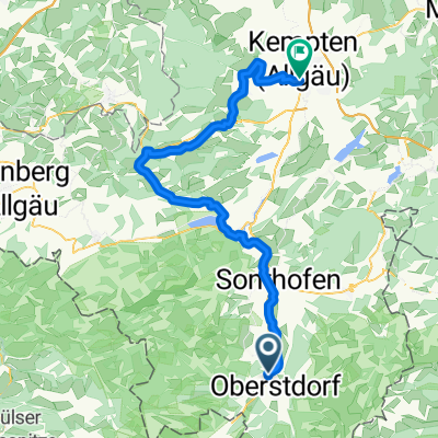 Allgäu - Vom Allgäu ins tiefste Oberschw. - Tour I