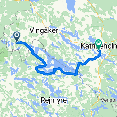 Länsväg D 561, Vingåker nach Vinkelgatan, Katrineholm