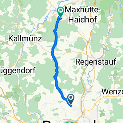 R15 nach Im Naabtalpark