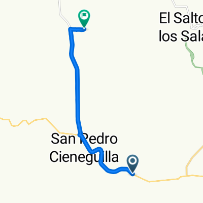 Ruta a Vía Sin Nombre