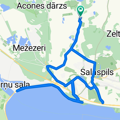 Tīrumu iela to Tīrumu iela