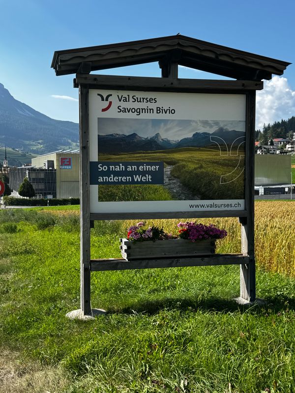 Via dei Castelli, Tirano nach Via Sur Val, Savognin
