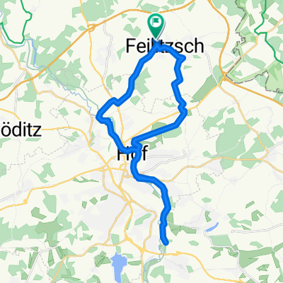 Mittelweg, Feilitzsch nach Mittelweg, Feilitzsch