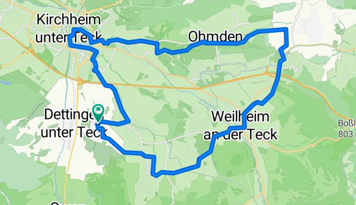 Stuifenweg nach Stuifenweg