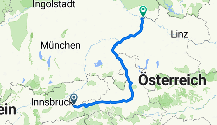 Von Zell am Ziller bis Passau