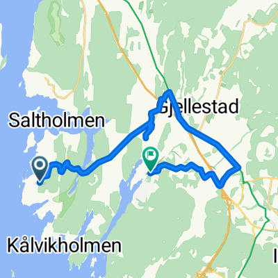 Route in Skjeberg