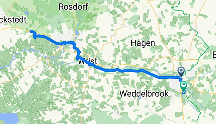 38km Hofcafe Pfaffenglück und zurück